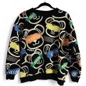 Unisex Graphic Sweatshirt with Multicolor Bears All Over PTP:25”